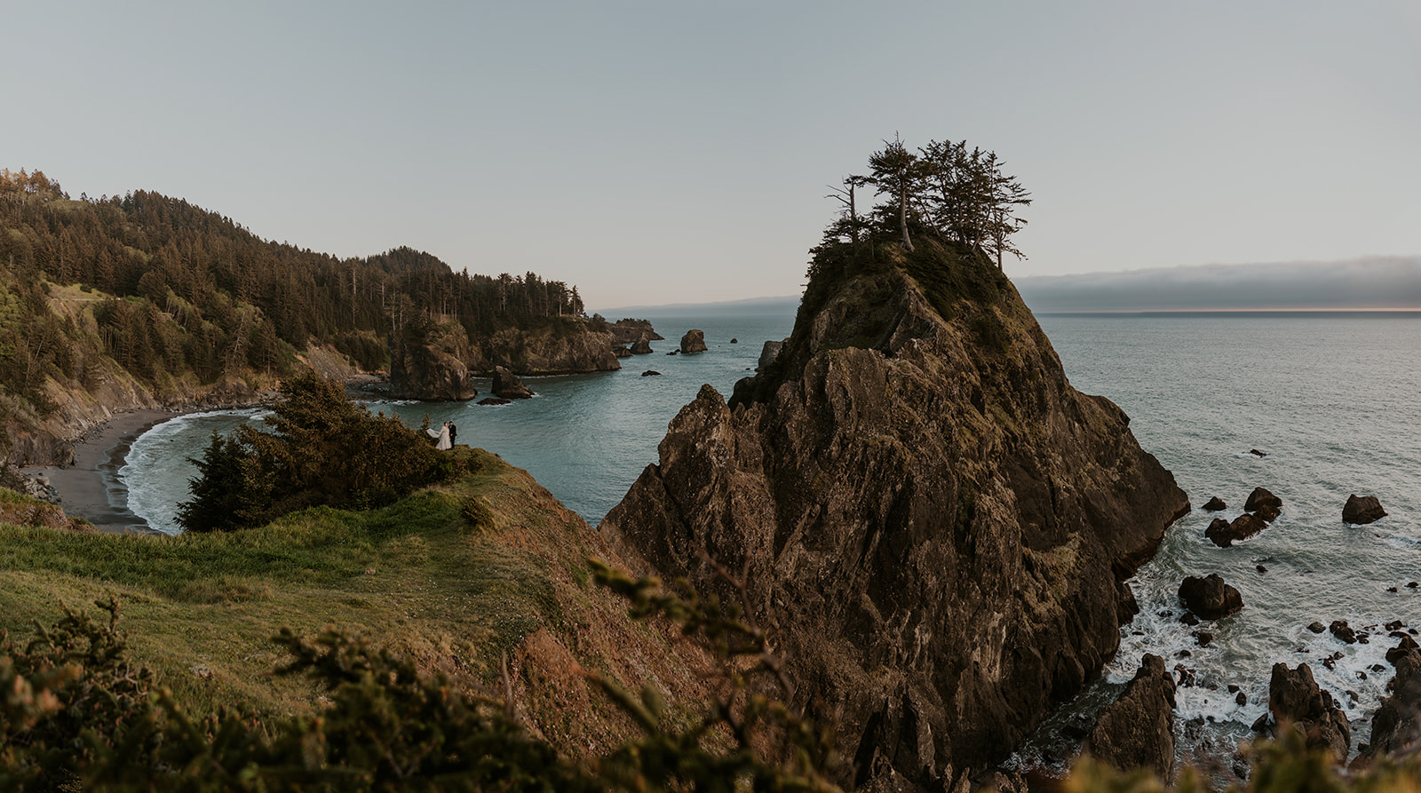 Samuel H. Boardman elopement in Brookings, OR