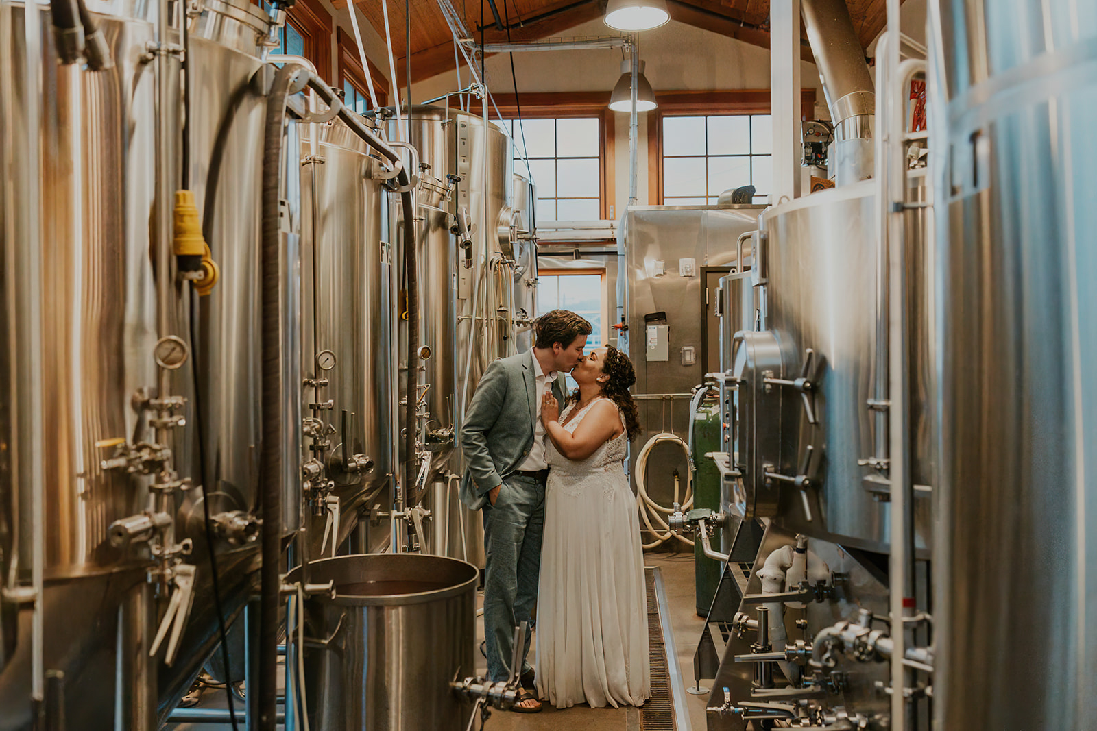 Pelican Brewing on the Oregon Coast elopement