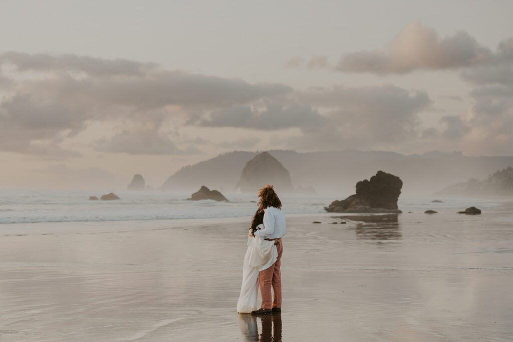 Cannon Beach, OR elopement