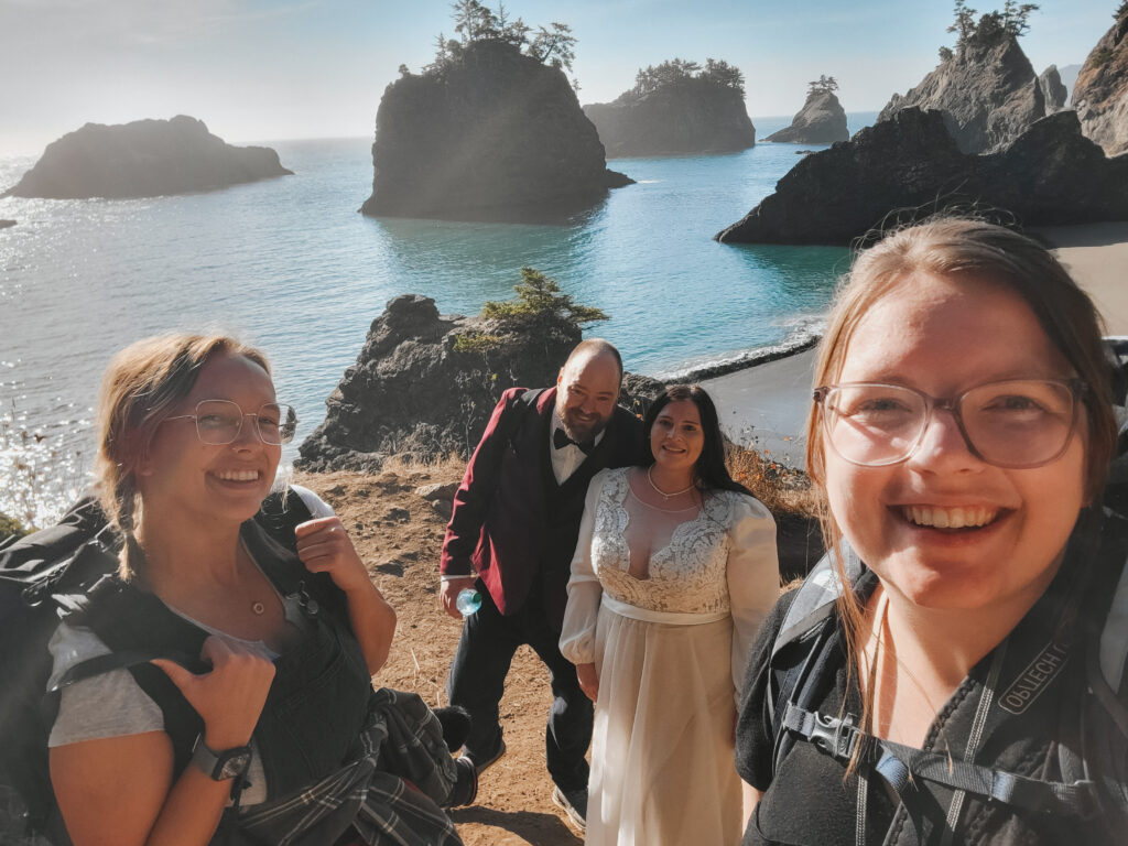 Oregon Coast elopement photographer and videographer