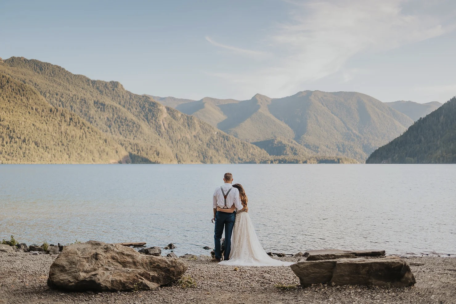 Olympic National Park Elopement - Lake Crescent