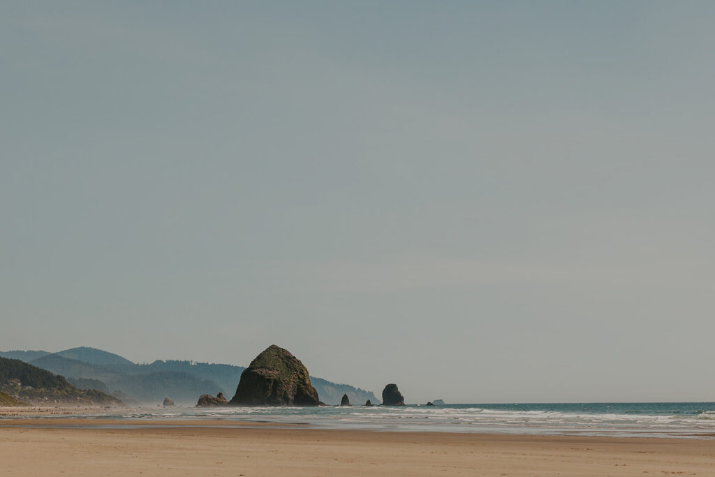 Haystack Rock at Cannon Beach