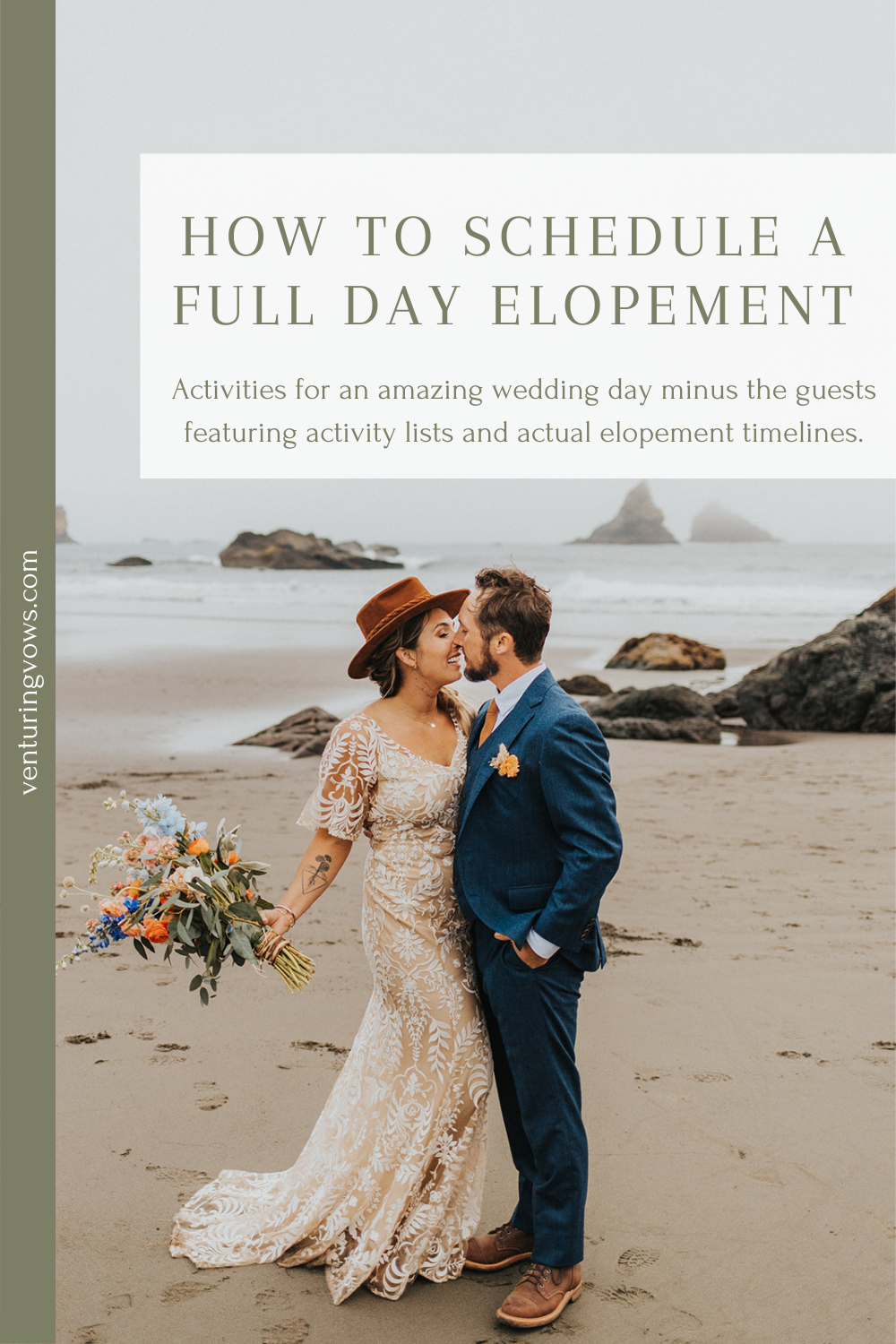 How to schedule a full day elopement