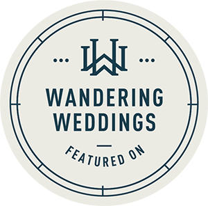 Wandering Weddings Feature Badge