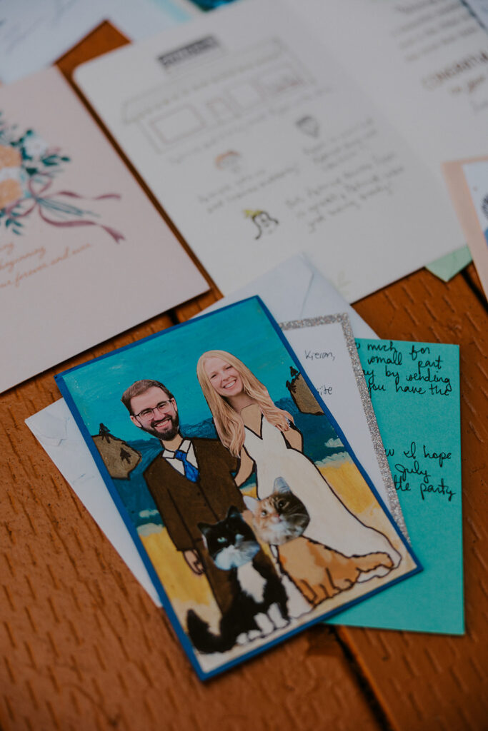 Letters from family and friends for elopement