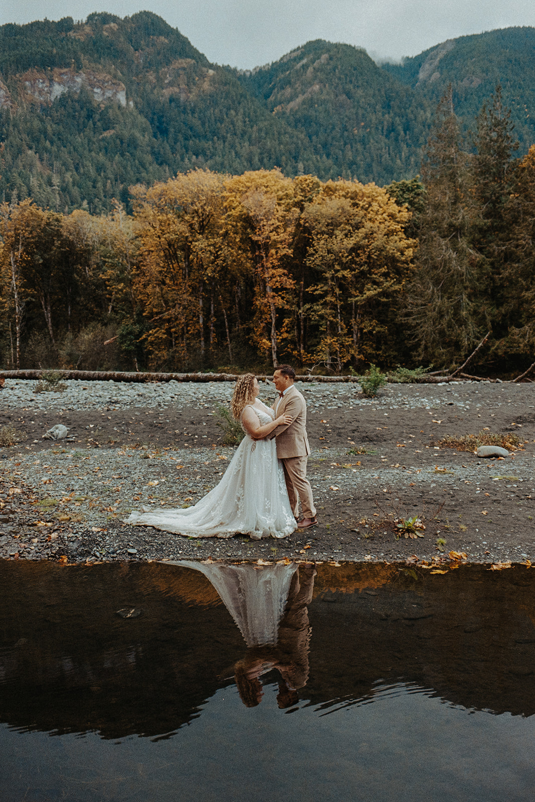 Olympic National Park elopement on 35mm film